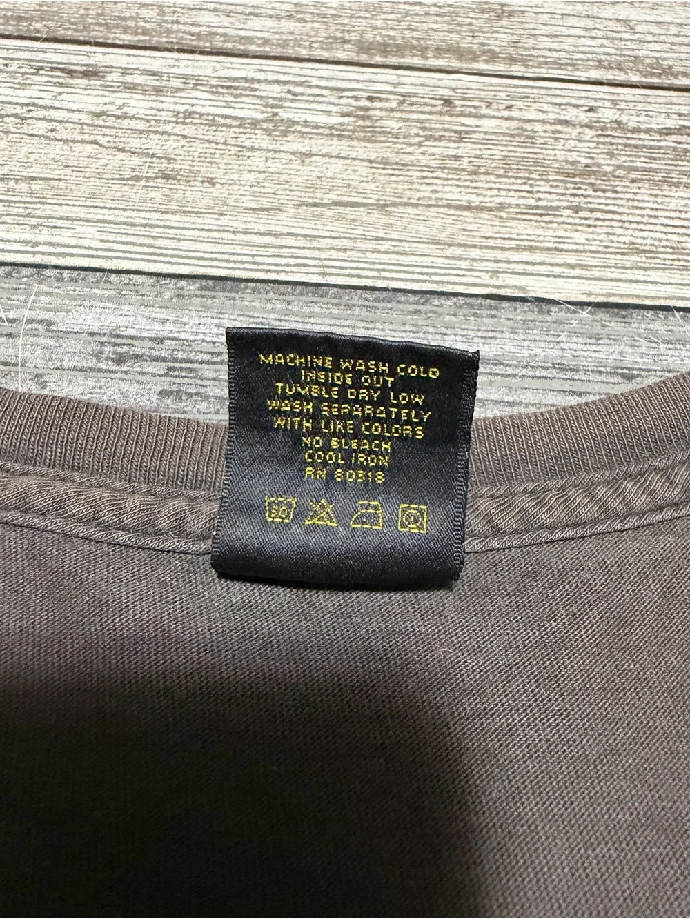 Vtg Lucky Brand Bob Dylan T Shirt Men’s XL Brown New Years Goldenwest Ballroom